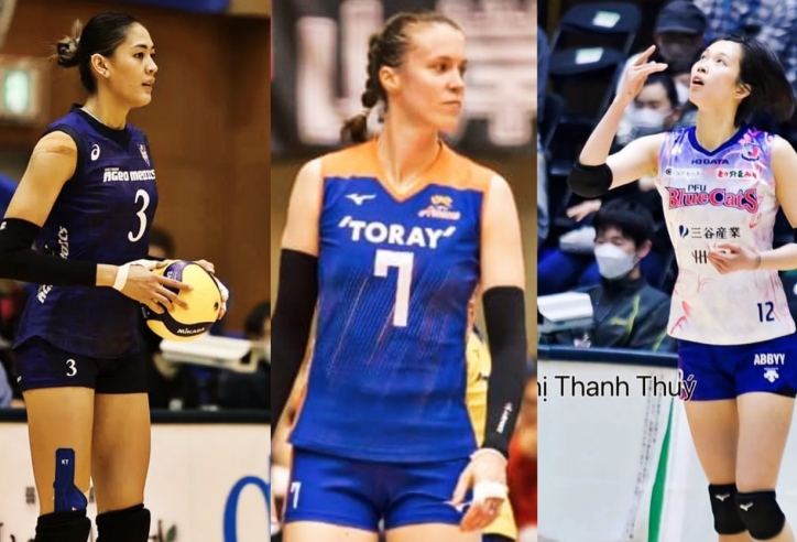 V.League bóng chuyền Nhật: Thanh Thúy 1m93 chưa phải là ngoại binh cao nhất