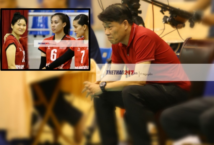 HLV bóng chuyền Thái Thanh Tùng nói gì khi mang 3 chuyền hai đến Đại hội