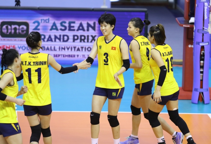 ĐT bóng chuyền nữ Việt Nam không thi đấu AVC Club 2023 trên sân nhà