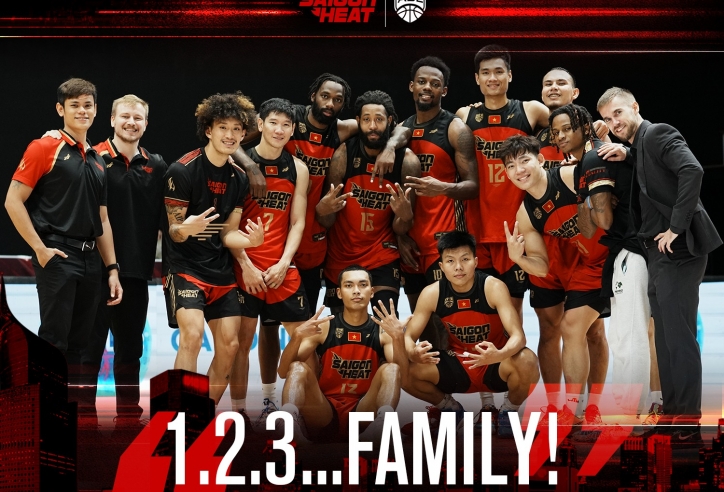 Giải bóng rổ nhà nghề ĐNÁ 2023: Saigon Heat xếp thứ 3 sau 2 chặng