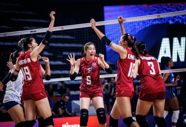 Lịch thi đấu bóng chuyền nữ VNL 2023 ngày 27/6: Thái Lan vs Hà Lan