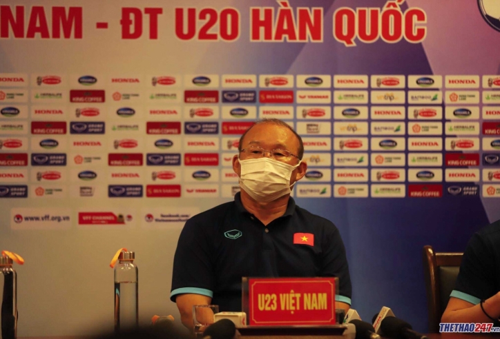 HLV Park có phản ứng 'lạ' về trận hòa của U23 Việt Nam