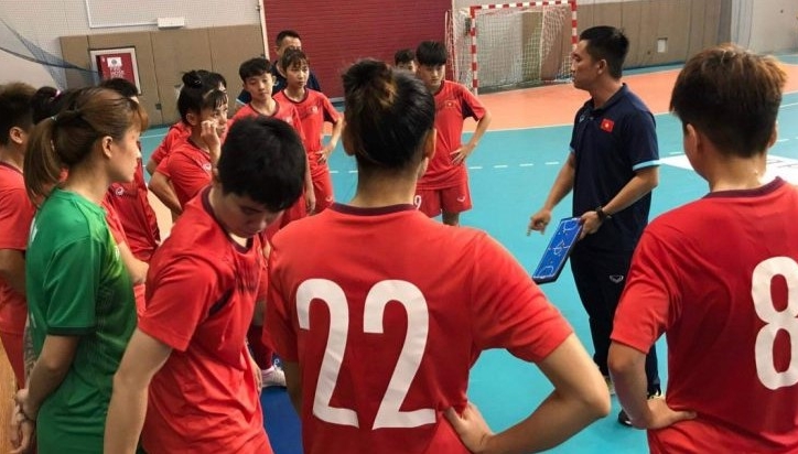 SEA Games 31: ĐT nữ futsal Việt Nam khép lại chuyến tập huấn tại Bahrain