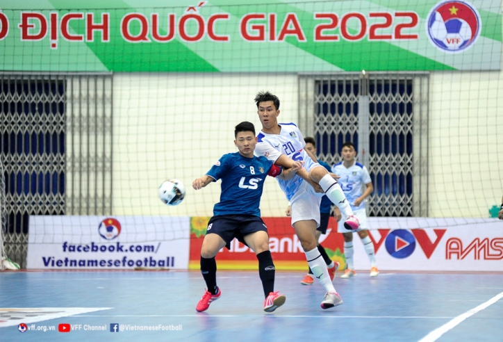 Kết quả thi đấu giải futsal HD Bank VĐQG 2022: ĐKVĐ Thái Sơn Nam trận thứ hai liên tiếp bị chia điểm