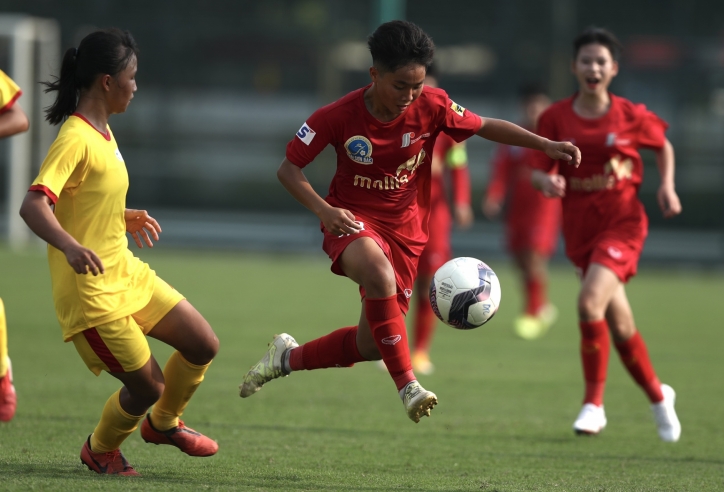 Vòng 1 giải bóng đá Nữ VĐ U16 QG 2022: Phong Phú Hà Nam đại thắng