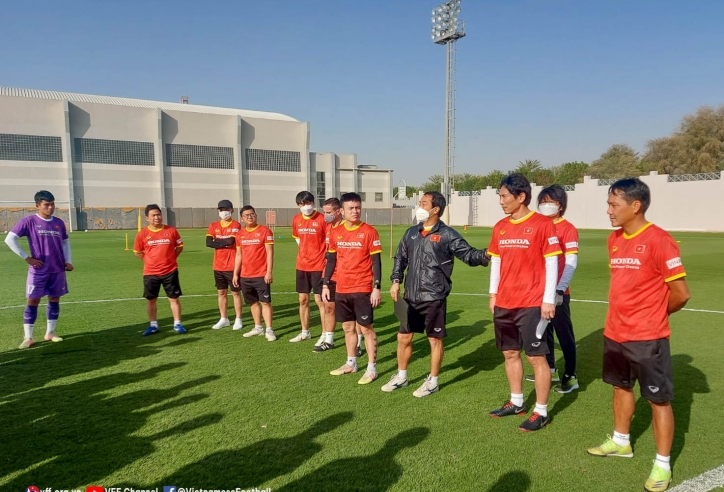 Tân HLV Hàn Quốc có lần đầu tiên với U23 Việt Nam tại Dubai Cup