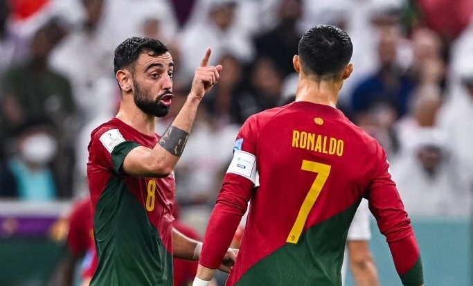 Bruno Fernandes tiết lộ sốc về Ronaldo khi dự bị tại Bồ Đào Nha