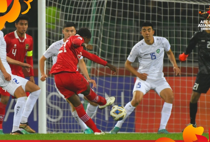 Tiếp bước U20 Việt Nam, Indonesia bất lực rời giải châu Á