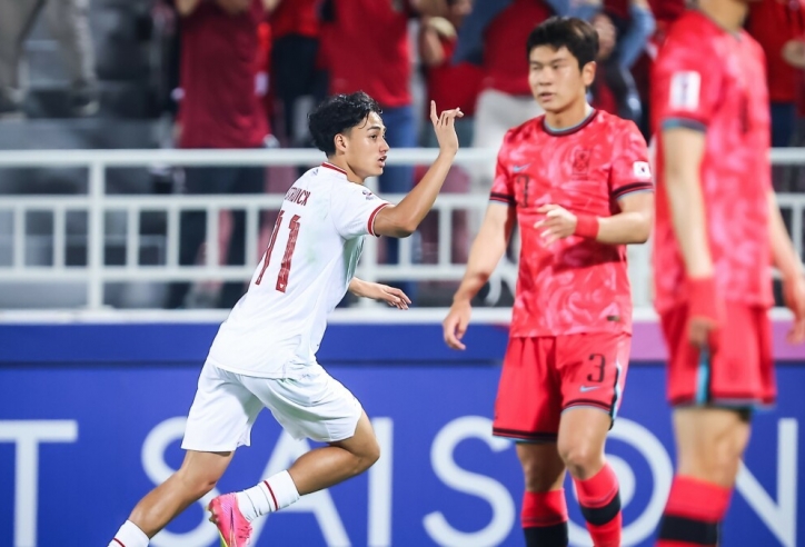 U23 Indonesia khiến tất cả 'ngả mũ' vì thống kê áp đảo hoàn toàn Hàn Quốc