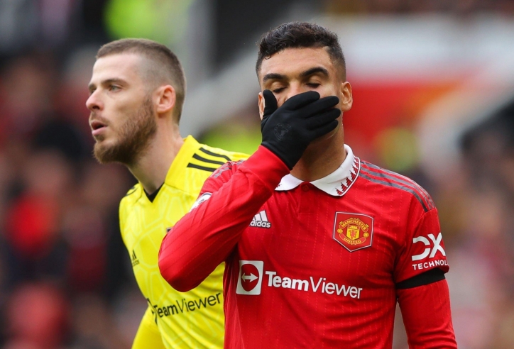 MU chính thức có 'phán quyết' riêng với Casemiro sau tấm thẻ đỏ