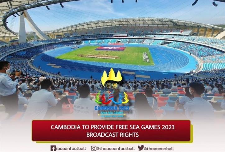 Nóng: Chủ nhà Campuchia miễn phí bản quyền truyền hình SEA Games 32