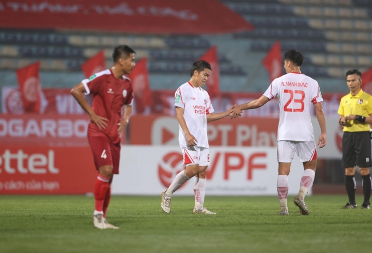 Viettel thắng dễ đội bóng tân binh ở Cúp Quốc Gia 2023
