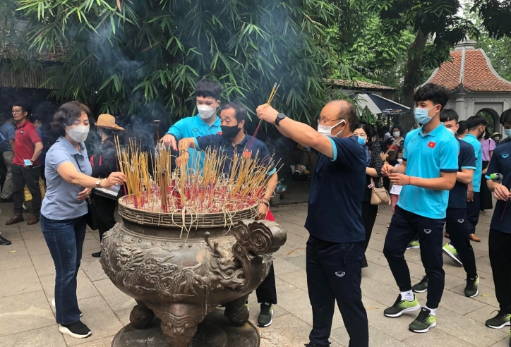 HLV Park cùng U23 Việt Nam làm 'thủ tục đặc biệt' trước ngày đá Hàn Quốc