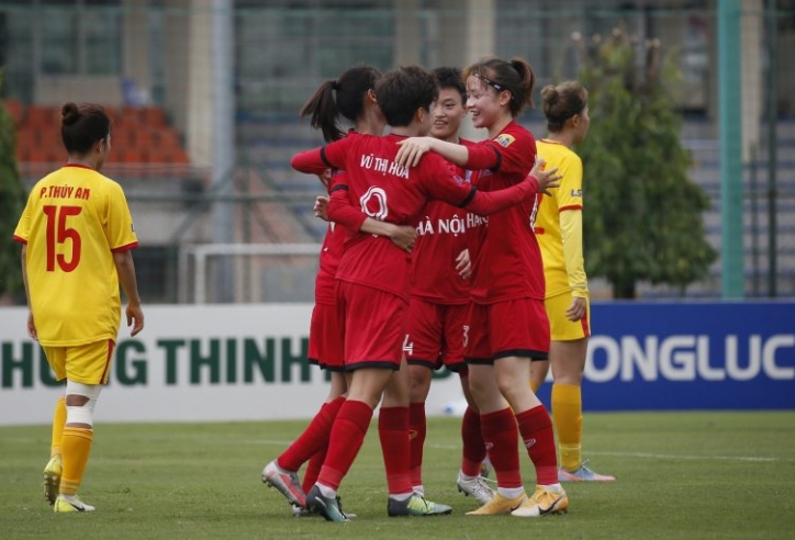 Đánh bại TP.HCM II, Hà Nội I dẫn đầu BXH giải nữ VĐQG 2022
