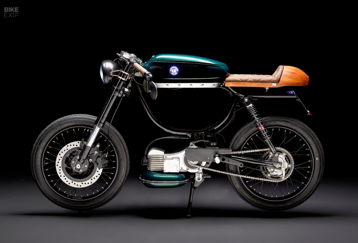Độc đáo mẫu mô tô điện phong cách cafe racer với thiết kế “không giống ai”