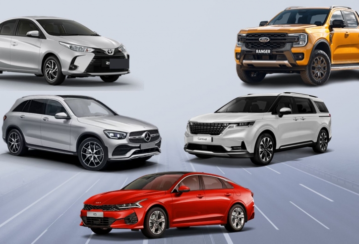Những mẫu xe nào tại Việt Nam sẽ hưởng lợi từ chính sách giảm 50% lệ phí trước bạ?