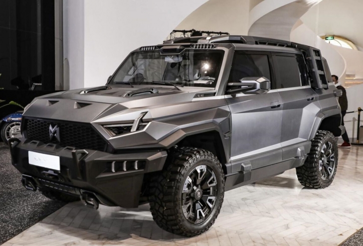 SUV được mệnh danh ‘quái vật offroad' ra mắt: Thiết kế cực hầm hố, mạnh hơn 1.000 mã lực