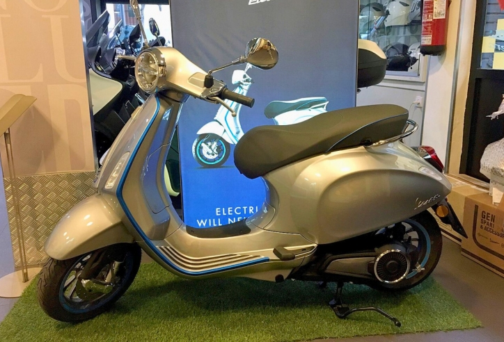 Xe máy Vespa sẽ ra mắt bản chạy điện tại Việt Nam, giá bán gây bất ngờ