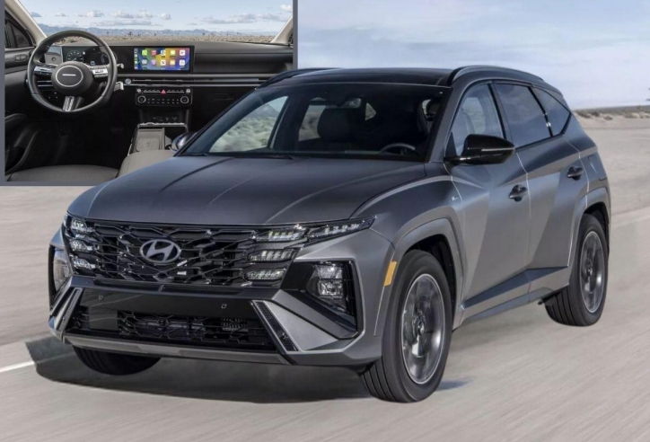 Hyundai Tucson 2025 ra mắt: Đại tu nội thất, thêm chế độ lái dành riêng cho gia đình