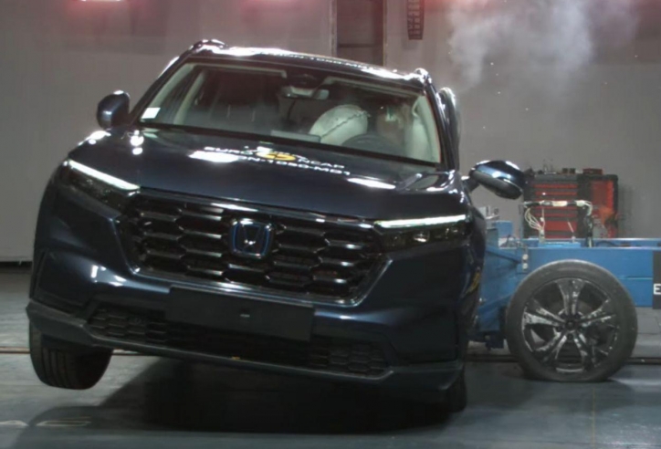 Honda CR-V 2024 đạt chứng nhận an toàn 5 sao tại châu Âu