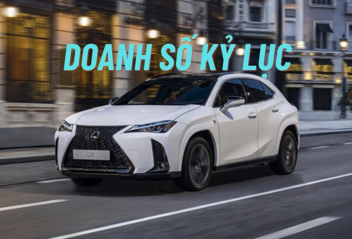 Thương hiệu xe sang Lexus xô đổ kỷ lục doanh số tồn tại suốt 35 năm
