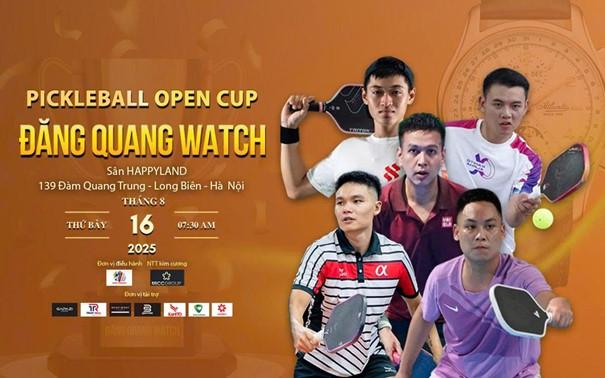 ĐĂNG QUANG WATCH TẠO DẤU ẤN VỚI GIẢI PICKLEBALL ĐẲNG CẤP NHẤT 2025 – GIẢI THƯỞNG HƠN 2 TỶ ĐỒNG