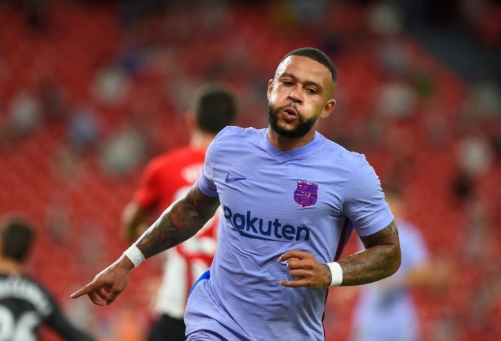Depay tỏa sáng giúp Barca giành được 1 điểm rời sân San Mames