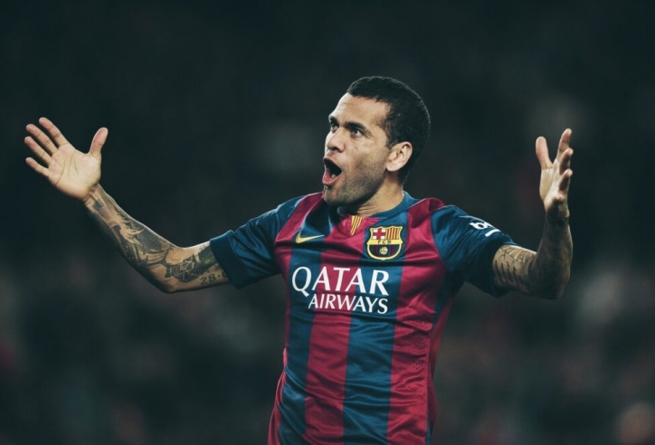 Sự nghiệp huy hoàng của Dani Alves tại Barcelona