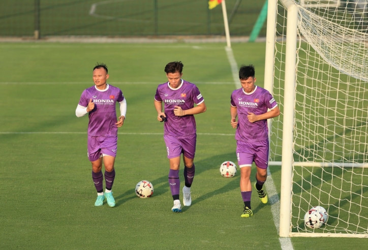 Tuyển thủ ĐTQG Việt Nam hào hứng chuẩn bị cho Vòng loại World Cup 2022