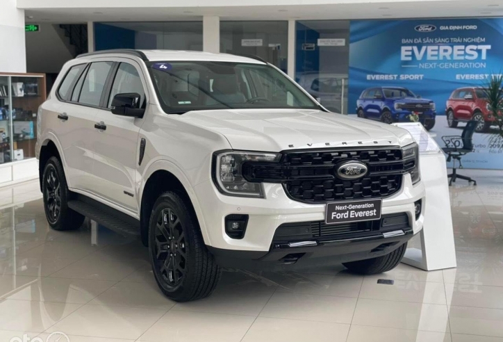 Hyundai Santa Fe hưởng ưu đãi trước bạ vẫn 'đại bại' trước đối thủ Ford Everest