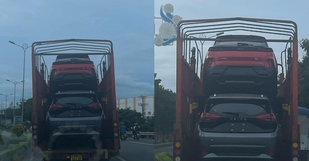 Bộ đôi ô tô Trung Quốc sắp về Việt Nam lộ diện trên đường vận chuyển, dự kiến ra mắt cuối năm nay