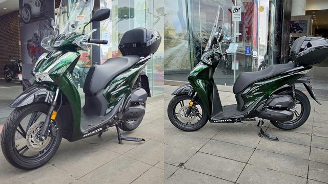 Lộ diện Honda SH150 Vetro màu xanh ngọc lục bảo tuyệt đẹp đầu tiên về Việt Nam