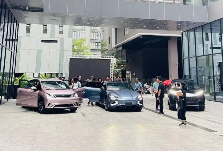 Ba mẫu ô tô điện của BYD tiếp tục lộ diện tại Việt Nam, ngày ra mắt đã gần kề