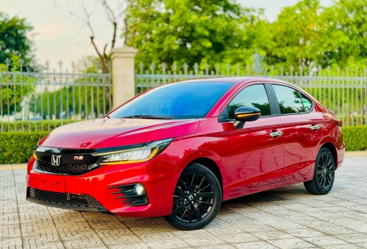 Sau 3 năm sử dụng, Honda City 2021 bản 'full' lên sàn xe cũ với giá bao nhiêu?