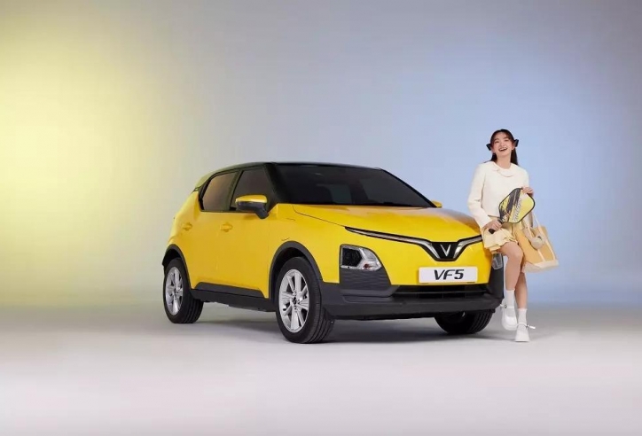 Khách hàng mua VinFast VF 5 Plus sẽ phải trả thêm 10 triệu đồng để sở hữu màu sắc nâng cao