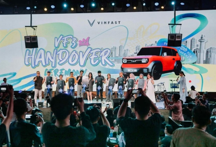 VinFast VF 3 'gây sốt' tại Indonesia, bàn giao 400 xe sau 2 tháng mở bán