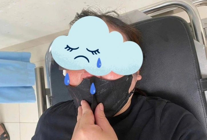 Hà Nội: Nữ tài xế xe máy 'tố' bị người đi ô tô tác động vật lý vào đầu