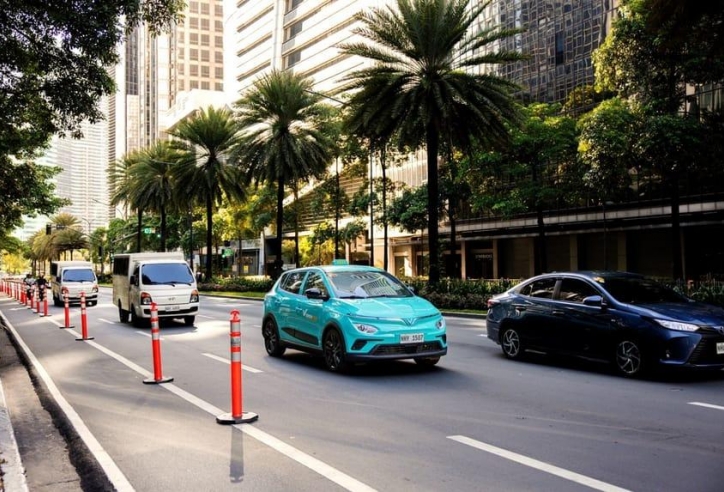 Dịch vụ taxi điện Green GSM được đón nhận nồng nhiệt tại Philippines