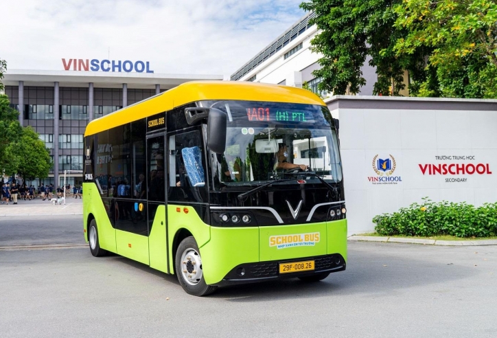 School Bus - Dịch vụ xe điện học đường đầu tiên tại Việt Nam chính thức đi vào hoạt động