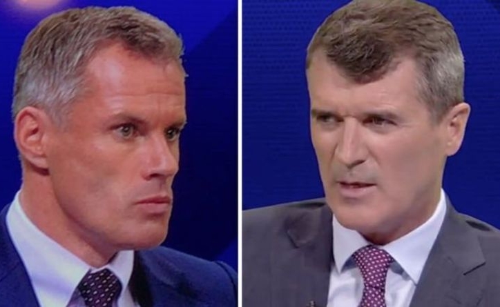 Roy Kean và Jamie Carragher suýt lao vào nhau vì Ronaldo