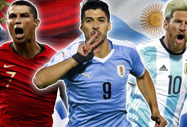 Rời MU, Ronaldo có cơ hội làm đồng đội với Messi và Suarez ở 'bến đỗ lạ'