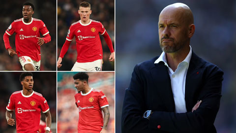 Ten Hag biến một cầu thủ MU thành 'quái vật tuyến giữa' để đá cùng De Jong
