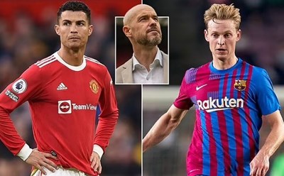 Chuyển nhượng MU 17/7: Ten Hag chốt phương án De Jong, tương lai Ronaldo ngã ngũ