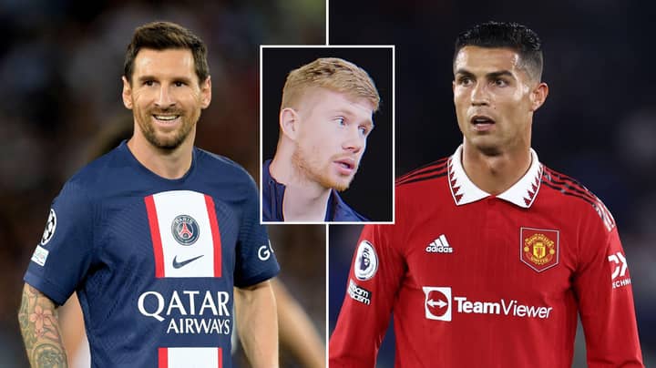 De Bruyne khiến Pep 'muối mặt' khi lựa chọn giữa Ronaldo và Messi