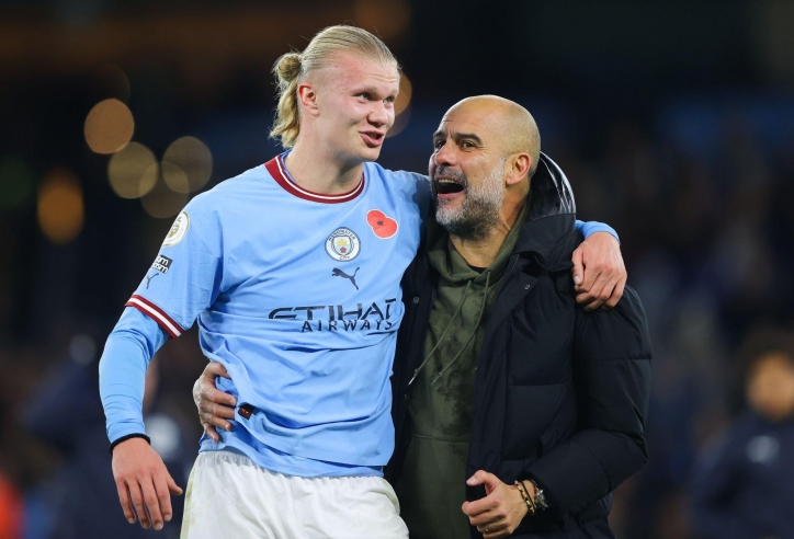 Pep Guardiola tự bày cho Arsenal cách ngăn Haaland khi gặp Man City