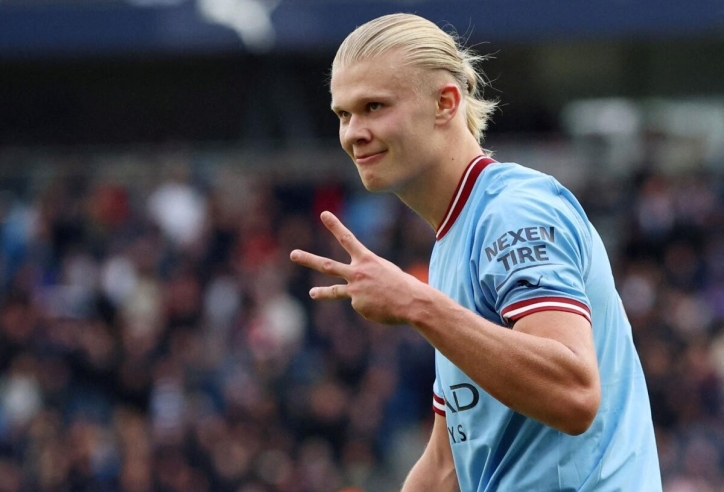 Haaland rộng cửa thâu tóm hat-trick giải cao quý của Ngoại hạng Anh