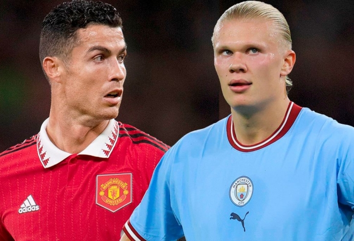 Haaland bắt chước chiêu trò 'ăn gian' của Cristiano Ronaldo