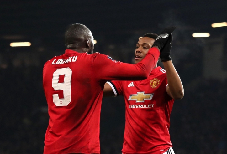 Không phải Chelsea, Lukaku về Ngoại hạng Anh tái hợp với Martial?