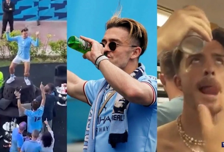Tháng ăn chơi quên cả bạn gái của 'Jack 100' hậu cú ăn 3 cùng Man City