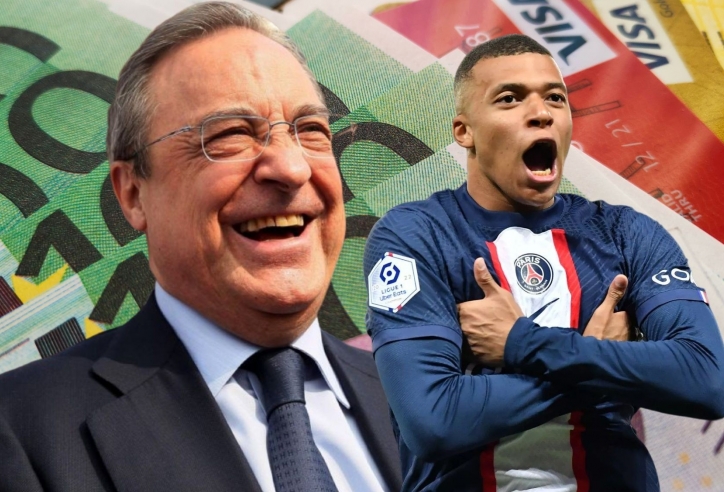 Chủ tịch Perez phát 'hiệu lệnh', lịch sử lặp lại đưa Mbappe về Real